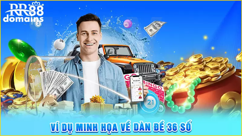 Ví dụ về dàn đề có 36 số